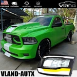 Vland Full Led Clear Headlight For 2009-18 Dodge Ram 1500 2500 3500 W/animation. Fixed Price $499.99.