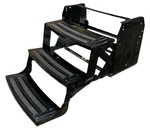 Lippert Camper Rv Travel Trailer Motorhome Entry Door Folding Radial 3 Steps. Fixed Price $165.00.