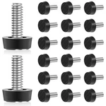 Hotop 1/4-20 Thread Adjustable Furniture Levelers Screw Unc, Black. Fixed Price $14.43.