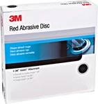 3M (01223, 1223) 6" 150 Grit Red Abrasive Sandpaper Hookit Disc, Box. Fixed Price $29.95.