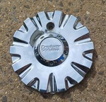 Cruiser Alloy Custom Wheel Center Cap, Chrome, Part # Excalibur EF-600C 04. Fixed Price $49.95.