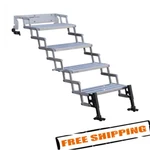Torklift Glowstep Stow N' Go 20"W X 8.56"D 7.5"R Aluminum White 4 Entry. Fixed Price $583.78.