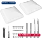Jack Boss 2 Pack Set Roof Vent Cover, 14 Inch Replacement Lid For Inside Rv. Fixed Price $59.27.