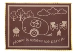 Stylish Camping Led Illuminated Patio Mat - Reversible Rv Home 8X11. Fixed Price $121.52.