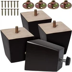 Codin Sizes 3-4-5-6-8 Set Wood Furniture Square Sofa Legs, Couc.... Fixed Price $26.15.