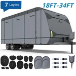 Rvmasking Waterproof 7PLY Cover Travel Trailer Anti-uv Camper Storage 18'-34'. Fixed Price $167.99.