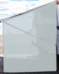 Tentproinc Rv Awning Side Sun Shade 9'X7' Gray Mesh Screen Kit Uv Blocker. Fixed Price $53.13.