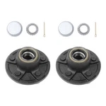 With Trailer Bearing 2 Sets On 4.5' Hub Kit For 3500 Lbs. #84 Spindle. Fixed Price $50.10.