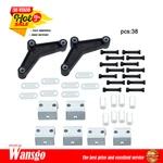 Tandem Axle Suspension Trailer Leaf Hanger Kit For Double Eye Springs New. Fixed Price $41.38.