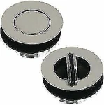 Scandvik Sink Drain Chrome Plated Brass W/flip Stopper 19004P. Fixed Price $28.62.
