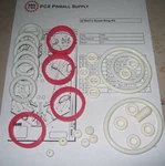 1983 Gottlieb Bert's Quest Pinball Machine Rubber Ring Kit. Fixed Price $28.45.
