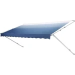 Awning 21FT Manual Patio Rollout - Vinyl Cover Shade Sandstone. Fixed Price $1428.39.