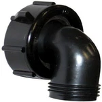 Valterra T01-0091VP Swivel Drain Connector 90 1-1/2" X 3/4", Black. Fixed Price $13.29.
