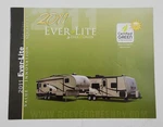 Rv Brochure 2011 Ever-lite By Evergreen Travel Trailers Fifth Wheel Campers. Fixed Price $8.95.