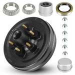 12" X Trailer Brake Drum Kit, 6-HOLE, 5.5" Bolt Circle For 5200.... Fixed Price $109.80.