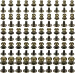 Uxcell 4/5/6/7/8MM Ball Head Stud Rivets Screw Back, 50PACK Round Bronze. Fixed Price $11.75.