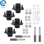 1" Round BT8 Spindle (pack Of 4) & Trailer Axle Kits With On 4" Bolt Idler Hub. Fixed Price $112.67.