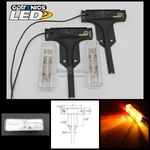 Optronics 10 Led Fender Lights 1X4 Surface Amber & Red Marker W/brackets. Fixed Price $14.24.