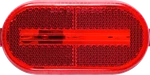 Trailer Clearance Marker Light Reflector Red Oval Single Wire. Fixed Price $5.25.