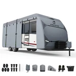 Vinpatio Heavy Duty 7-LAYER Rv & Travel Trailer Cover Fits 20'-22' Camper. Fixed Price $134.99.