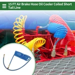 15 Feet Air Brake Hose Cooler Coiled Long Tail Line 18 Circle. Fixed Price $40.84.