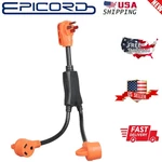 Epicord Rv Adapter Y Split Power 50 Amp (2) 30 Female Connector. Fixed Price $29.99.