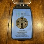Powsaf Surge Protector Amp Waterproof Cover 4100 Joules RV50A05-1F. Fixed Price $39.99.