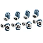 8 Pcs Top/bottom Shower Door Rollers/runners/pulleys/wheels 23MM X 6MM,. Fixed Price $14.76.
