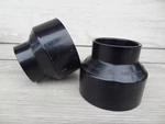 Lesso LN102-338 Pipe Increaser / Reducer X Hub Abs Black Pc. Fixed Price $16.06.