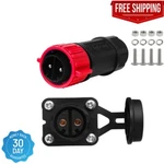 Gairen Pin 50AMP Trolling Motor Plug Receptacle Set 12/24/36/48 Volt Marine. Fixed Price $30.87.