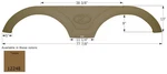 Icon 12248 Fender Skirt Taupe. Fixed Price $261.81.