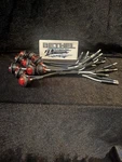 10 Maxxima 3/4" Round Red Led "fire Eye" Penny Marker Clearance Lights M09300R. Fixed Price $53.69.