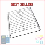Aiwaiufu Adjustable Extendable Oven Rack, Universal Chrome Plated Wire Shelf,. Fixed Price $28.58.