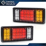 Pair 40 Led Tail Turn Signal Brake Reverse Lights 10-30V Truck Trailer Rv Camper. Fixed Price $30.45.