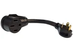Valterra A10-3050FBK 30A To 50A Female Dogbone Rv Adapter Cord 12" Black. Fixed Price $46.40.