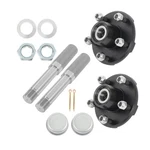 Labwork On 4.5" Trailer Hub Kit W/ Bearing 1" Round BT8 Spindle. Fixed Price $63.25.