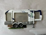 Wilcor Travel Trailer Camper Rv 5TH Fifth Wheel Photo Frame - 12 X 6. Fixed Price $12.60.