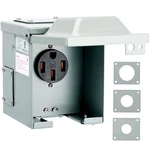 Amp 125/250 Volt Rv/ev Power Outlet Box, Enclosed Lockable Weatherproof Outdo. Fixed Price $55.99.