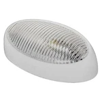 Arcon 51251 Oval Clear Lens White Case Incandescent Porch/utility Light. Fixed Price $16.58.