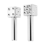 United Pacific 70049 Chrome Dice Door Lock Knobs - Pack Of 2. Fixed Price $13.25.