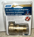 Camco 40051 Rv Camper Pop Up Water Pressure Regulator Lead Free 40-50 Psi. Fixed Price $17.99.