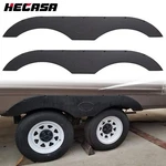 Hecasa 2 Tandem Pair Black Fender Skirt For Rvs Campers Trailers Set. Fixed Price $101.99.