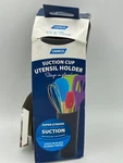 Suction Cup Utensil Holder Heavy-duty Polymer Construction. Fixed Price $10.99.