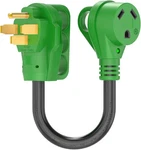Rvguard Amp To Adapter Cord 12 Inch, Nema 14-50P TT-30R, Do. Fixed Price $30.58.