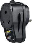 Briidea Surge Protector 30 Amp Adapter Circuit Analyzer Black HRVP-01B. Fixed Price $9.99.