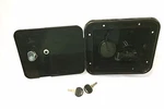 Valterra Black Gravity City Water Inlet Fill Dish Hatch Lock Rv Trailer. Fixed Price $28.49.