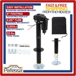 Pafessa Usa 12V A-frame Trailer Tongue Jack 3500LB Lift Cap 18" Travel W Cover. Fixed Price $159.99.