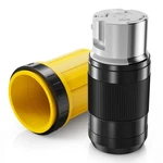 Mictuning Amp Rv Power Cord, Twist Lock Plug With Boot Cover - 125/250V. Fixed Price $23.99.
