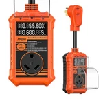 Ameho Rv Surge Protector Amp, 30A-16000J- Digital Display, Orange. Fixed Price $94.02.