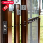 Houtrida Rv Screen Door Closer With Adjustable Tension, Aluminum Black. Fixed Price $30.39.